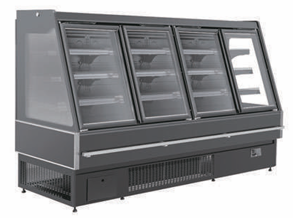 Alaska-Line 76.9” Glass Door Merchandiser Cooler HIT-134C | SKU: CLR-HIT-134C