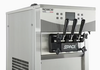 Space Twin Twist Flavor Gravity Feed Ice Cream Machine 30Liters/Hr. T230 | SKU: ICE-T230