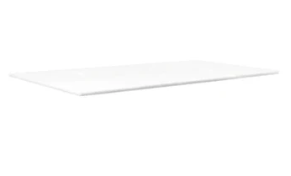 Custom Sized Cutting Board Poly Top 18''x84'' , 3/4'' (19mm) Thickness White CT-19W | SKU: CBD-CT-19W-18X84