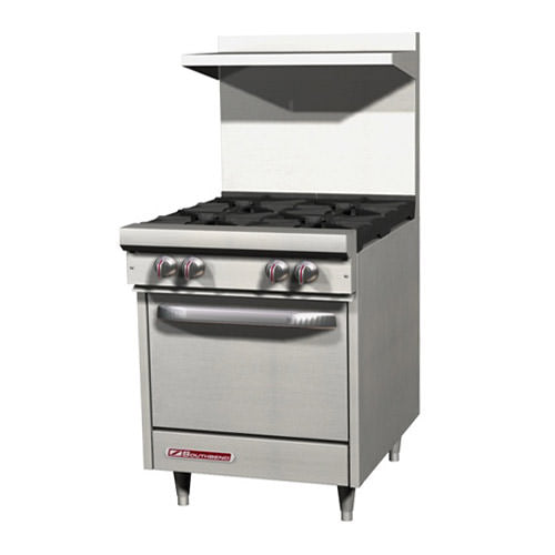24'' Southbend 4 Burner Range with Oven S24E | SKU: OVN-S24E