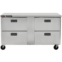 Traulsen Centerline Double Door 60" Refrigerated Work Table - Various Configurations CLUC-60R | SKU: CLR-CLUC-60R