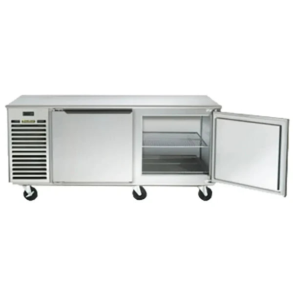 Traulsen Double Door 72" Side Mounted Refrigerated Work Table TU072HT | SKU: CLR-TU072HT