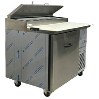 44'' Pro-Kold Single Door Pizza Prep Table PPT-44-01 | SKU: TBL-PPT-4401