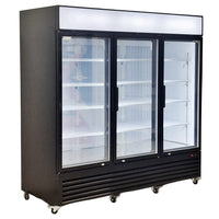 Alaska-Line 78'' Three Glass Door Cooler 62 Cu.Ft. HIT-806 | SKU: CLR-HIT-806