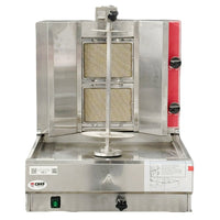CHEF 2 Burner Gas Shawarma/Doner Machine KB-2 | SKU: BRN-KB-2