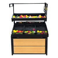 Plastic Tray Vegetable Rack Double Side HD-VRDM-08 | SKU: RCK-HD-VRDM-08