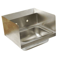 Sinco Hand Sink with Side Splash Guards SF-SINK17S | SKU: SNK-SF-SINK17S