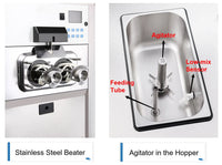 Space Floor Model Ice Cream Machine 2 Flavour Twist X001 | SKU: ICE-X001