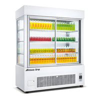 Alaska Line 59'' Sliding Glass Door Beverage/Pastry Showcase Refrigerator HIT-420 | SKU: CLR-HIT-420