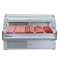 71'' Alaska-Line Deli & Meat Service Showcase with Storage HIT-33 | SKU: ADM-HIT-33