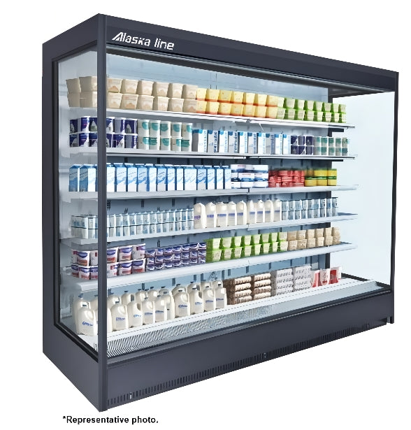 Alaska Line 98'' Open Air Merchandise Cooler Remote Compressor HIT-28 | SKU: CLR-HIT-28