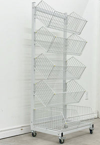 Movable Wire Display Rack HBR-3103 | SKU: DSP-HBR-3103