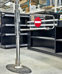 Supermarket Single Side Mechanical Gate HBR-3021 | SKU: MG-HBR-3021