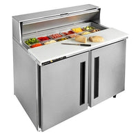 48" Centerline by Traulsen 2 Solid Doors Sandwich/Salad Prep Table CLPT-4812-SD-LR | SKU: TBL-CLPT-4812-SD-LR