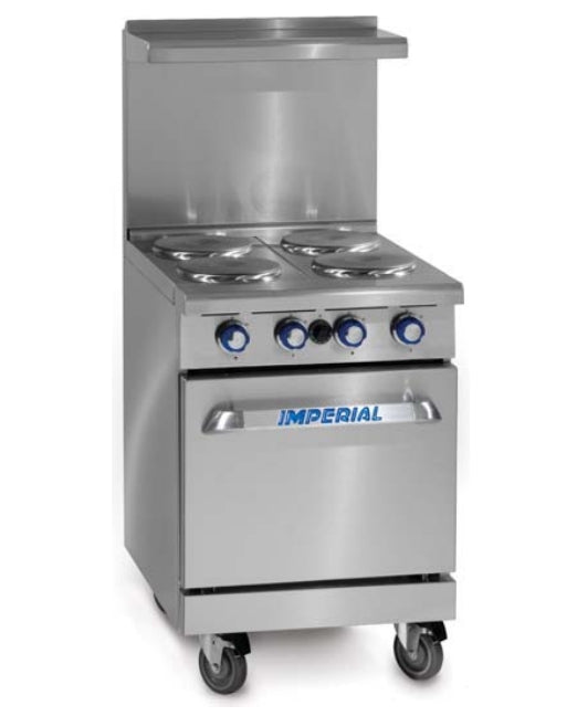 Imperial 24″ Electric Range With 4 Burner IR-4-E | SKU: RNG-IR-4-E
