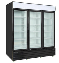 Kool-It 78" Three Glass Door Display Commercial Cooler - 73 Cu. Ft. KGM-75 | SKU: CLR-KGM-75