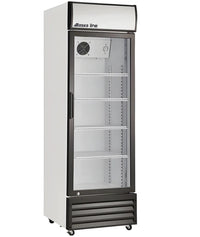 22" Commercial Single Glass Door Cooler – Alaska-Line HIT-808, 12.4 Cu. Ft. | SKU: CLR-HIT-808