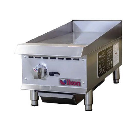 Ikon 12" Nat Gas Manual Control Flat Griddle IMG-12 | SKU: GRD-IMG-12