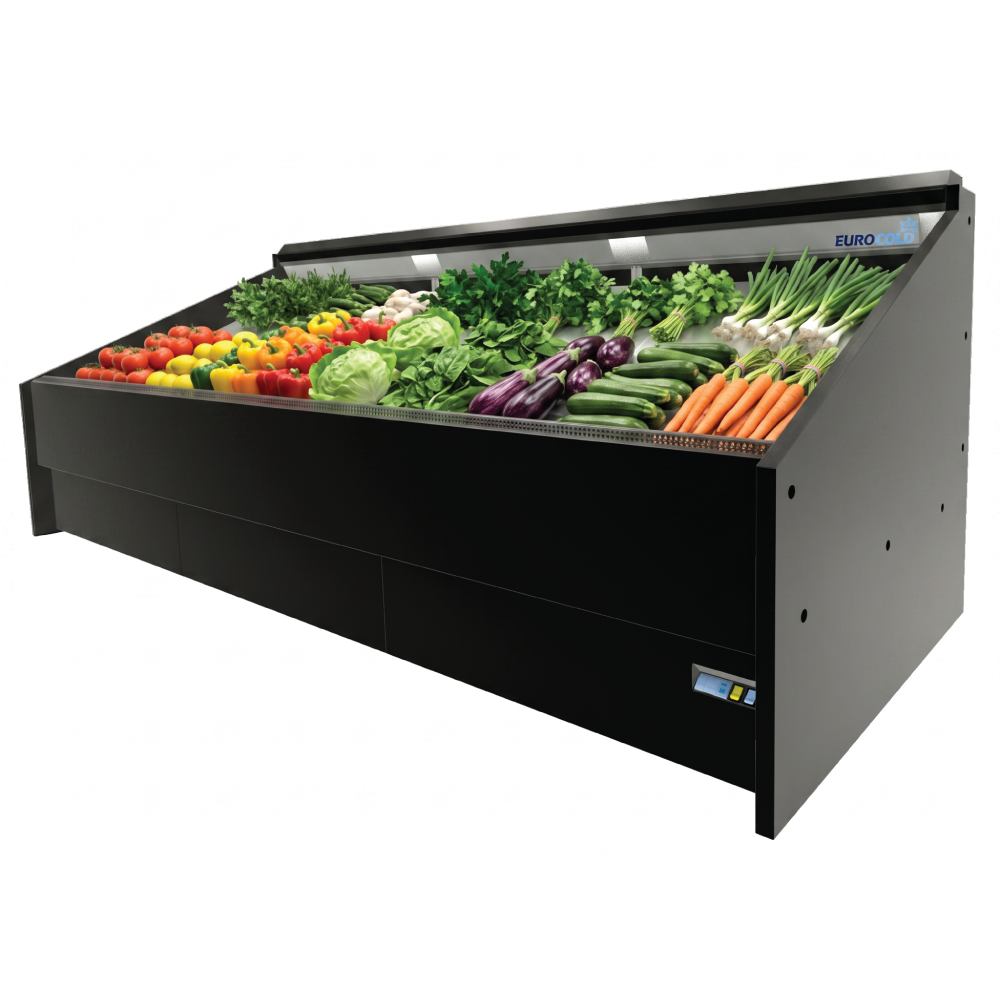 EuroCold 147" Open Merchandiser Vegetable Case Remote VCRDSL-12 | SKU: EOM-VCRDSL-12