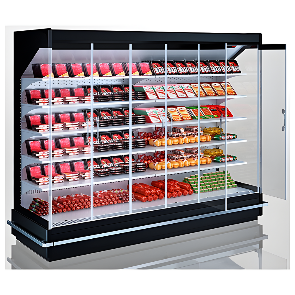 74'' Alaska-Line Multideck Glass Door Display Cooler HIT-149-3 | SKU: CLR-HIT-149-3