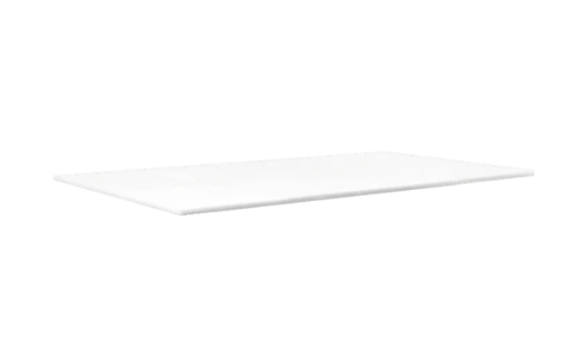 Custom Sized Cutting Board Poly Top 24''x60'' , 3/4'' (19mm) Thickness White CT-19W | SKU: CBD-CT-19W-24X60