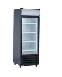 New Air 27" Single Glass Door Merchandising Freezer NGF-054-H | SKU: FRZ-NGF-054-H