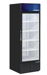 Habco ESM18HC 24" 5-Shelf Single Glass Door Refrigerated Merchandiser | SKU: CLR-ESM18HC