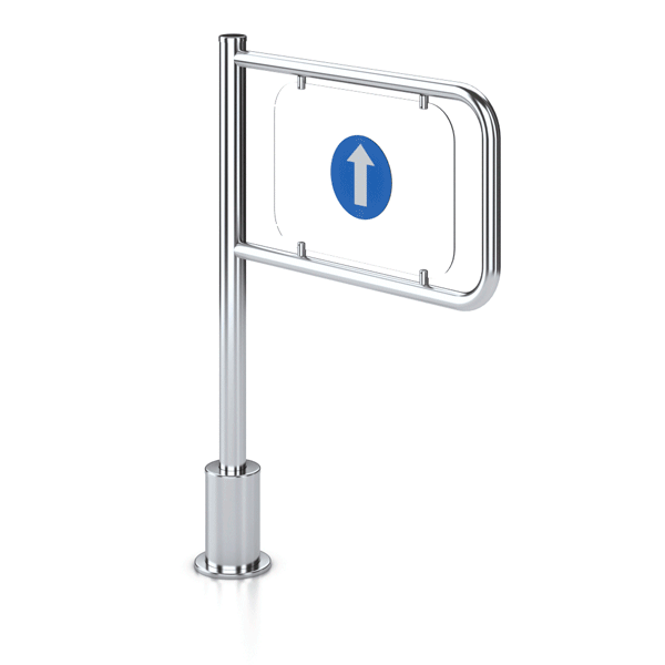 Supermarket Single Side Manual Mechanical Gate YD-070 | SKU: SSS-YD-070