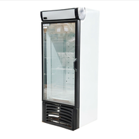 30" Pro-Kold Single Glass Door Freezer 16 Cu.Ft - DURF-16W | SKU: FRZ-DURF-16W